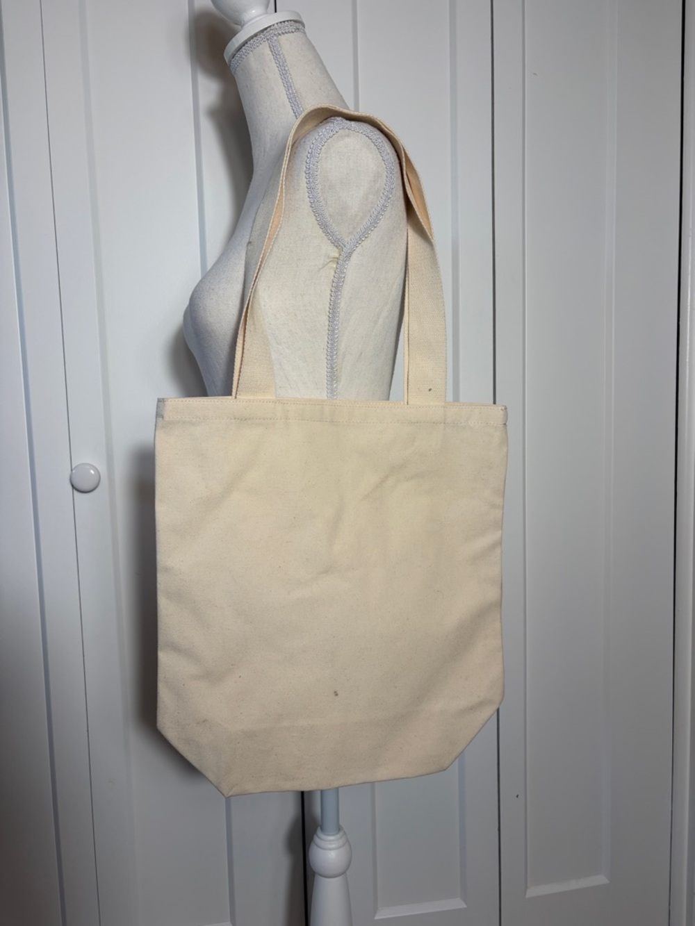Rifle Paper Co. Canvas Floral Heart Tote Bag - Cream - Picture 3 of 4